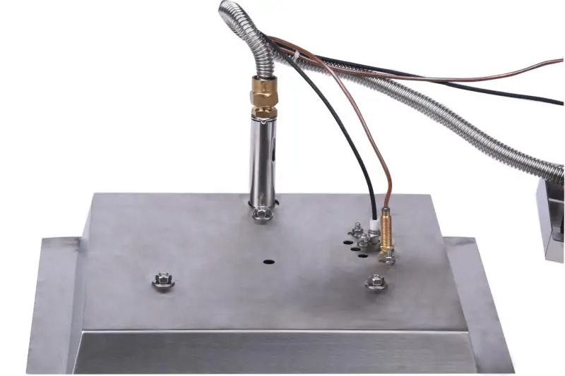 Квадратная кольцевая горелка для газовой ямы 31x31 дюйм для сжиженного углеводородного газа или ПГ