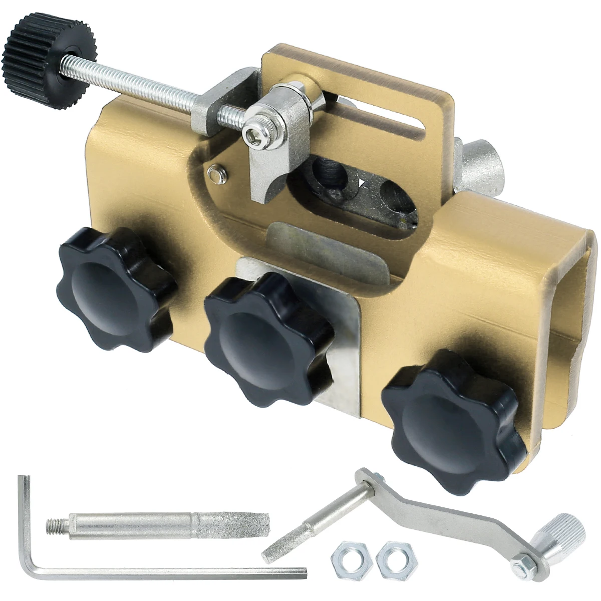 JDSR Portable Chainsaw Sharpener Jig Manual Chainsaw Chain Sharpening For Chain Saws And  Saws With Sharpening Heads