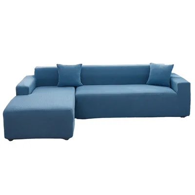 Slip-resistant Durable sofa covers bed 4 seater design custom armless l shape 3 seater recliner  sofa cover bed