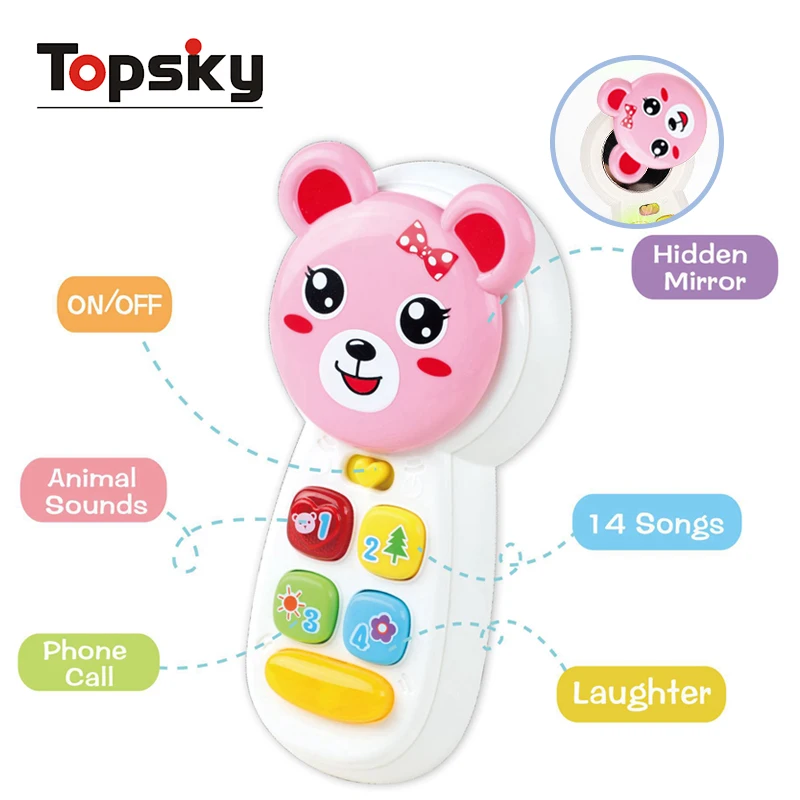 Newest Cartoon Newborn Baby Rattle Toys Set Baby Play Phone Color Cloth Book Musical Rattle Gift Early Educational Toys