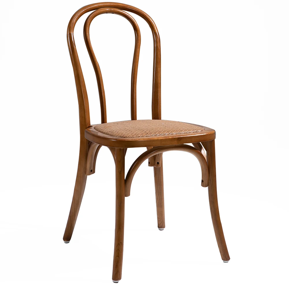
Simple Stackable Banquet Event Wedding Bentwood Chair Wood Thonet Chair 
