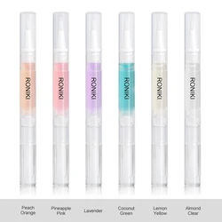 RONIKI 2022 Beauty Personal Care Nail Suppliers Custom Private label Nail Cuticle Revitalizer Oil Pen For Finger skin Care