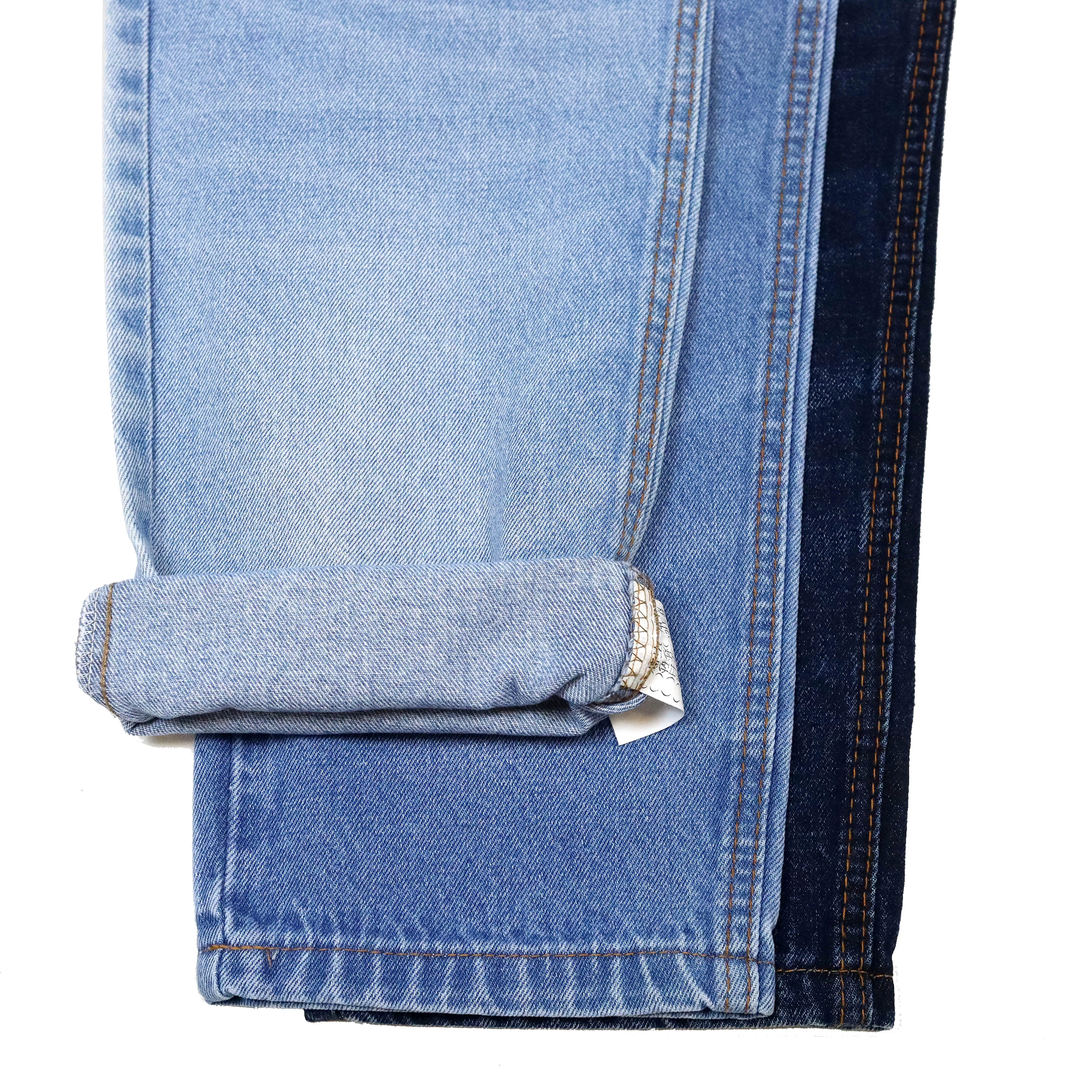 CF-2188 100%cotton Factory Price 10oz Breathable Washed Twill Woven Yarn Dyed Colorful Denim Fabric For Jeans