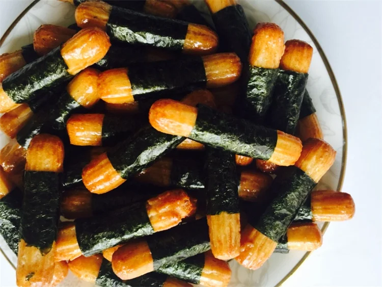 Японские маленькие измельченные рисовые рулоны nori нежареные