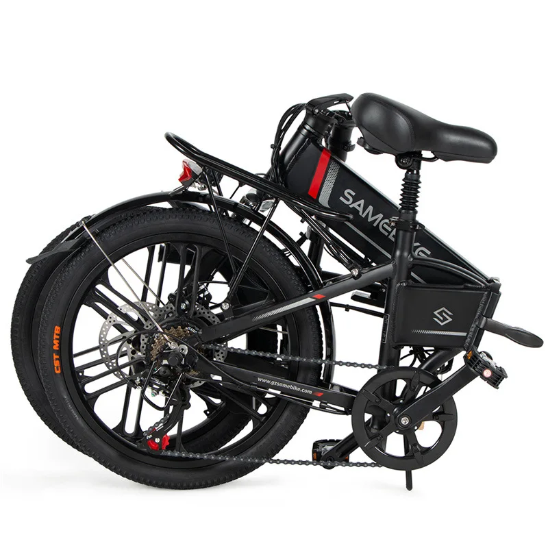 20Inch E-Bikes 350W Motor Mountain Bike  Fork  Battery Professional 6 Speed Gears Electric Bicycle