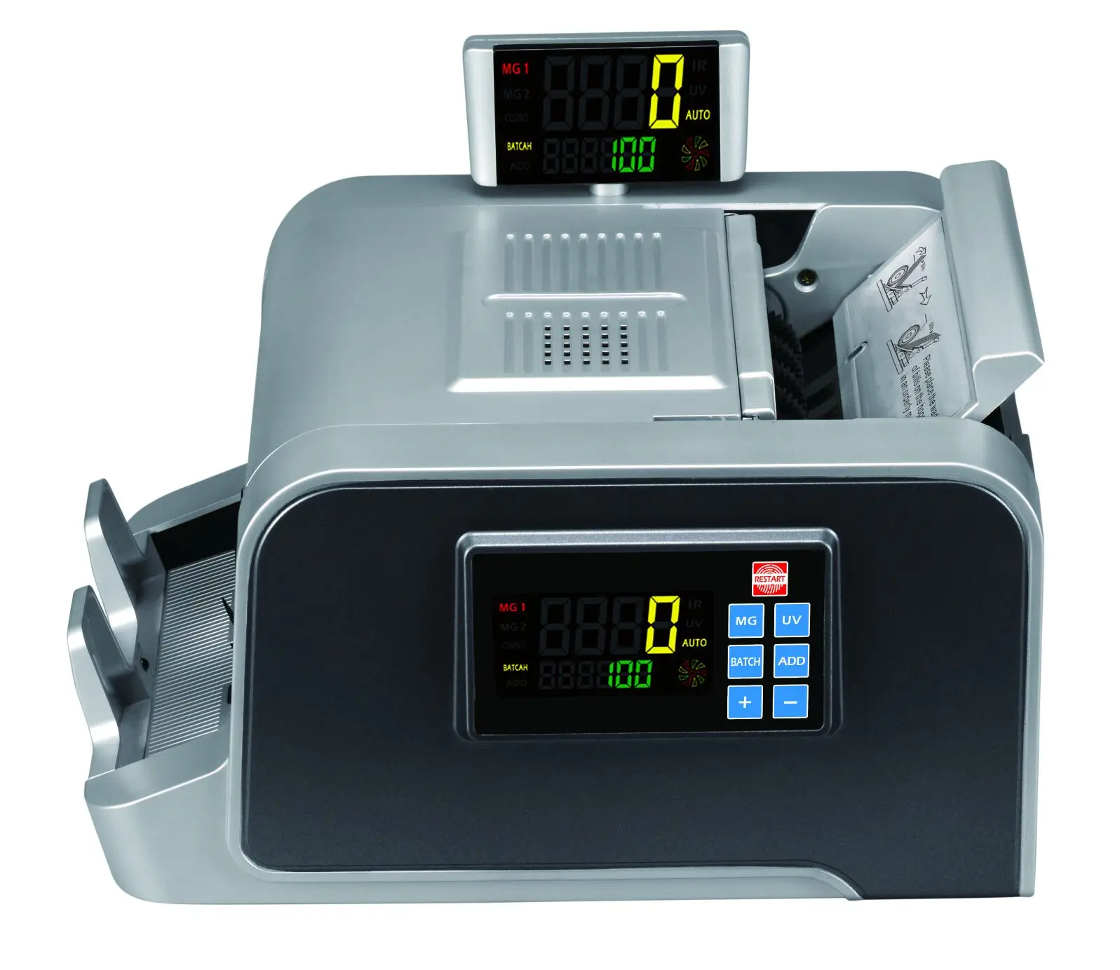 Automatic  Money Counting Machine LCD Display  Bill Counter With Double Screen