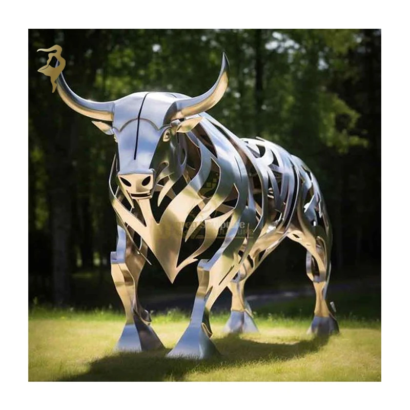 Modern Design Mirror Polishing Stainless Steel Abstract Figure Playing The Violin Sculpture