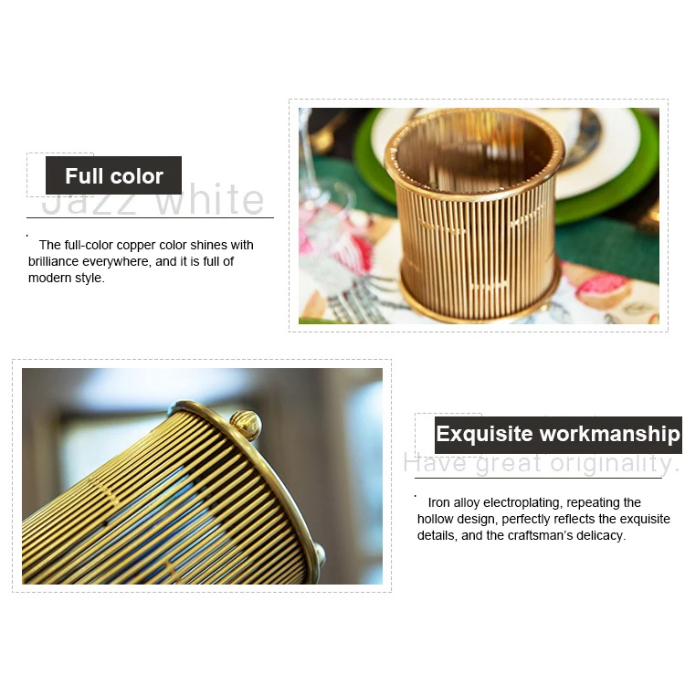 Современные сушеные цветы горшки для растений декоративные свадебные украшения минималистичный металлический набор из трех