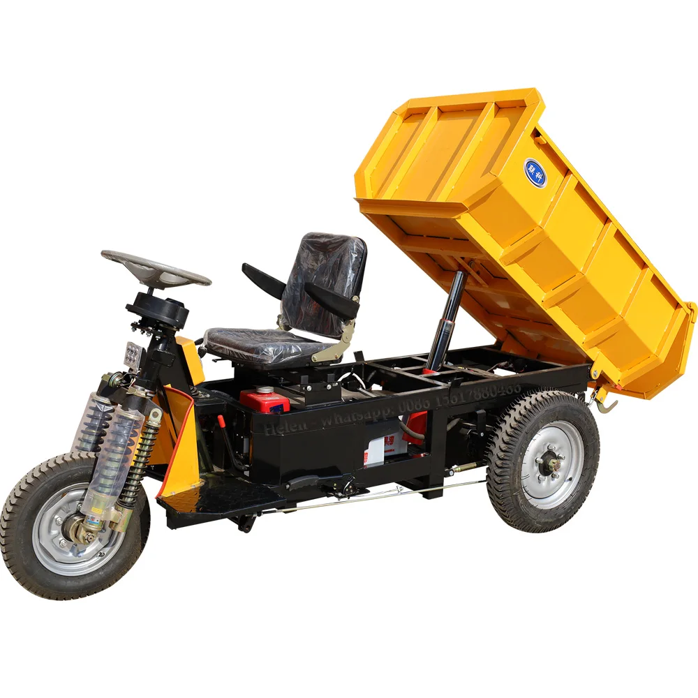 Factory Direct Sale Small Dump Truck/electric Tricycle for Cargo/garden Mini Dumper Truck