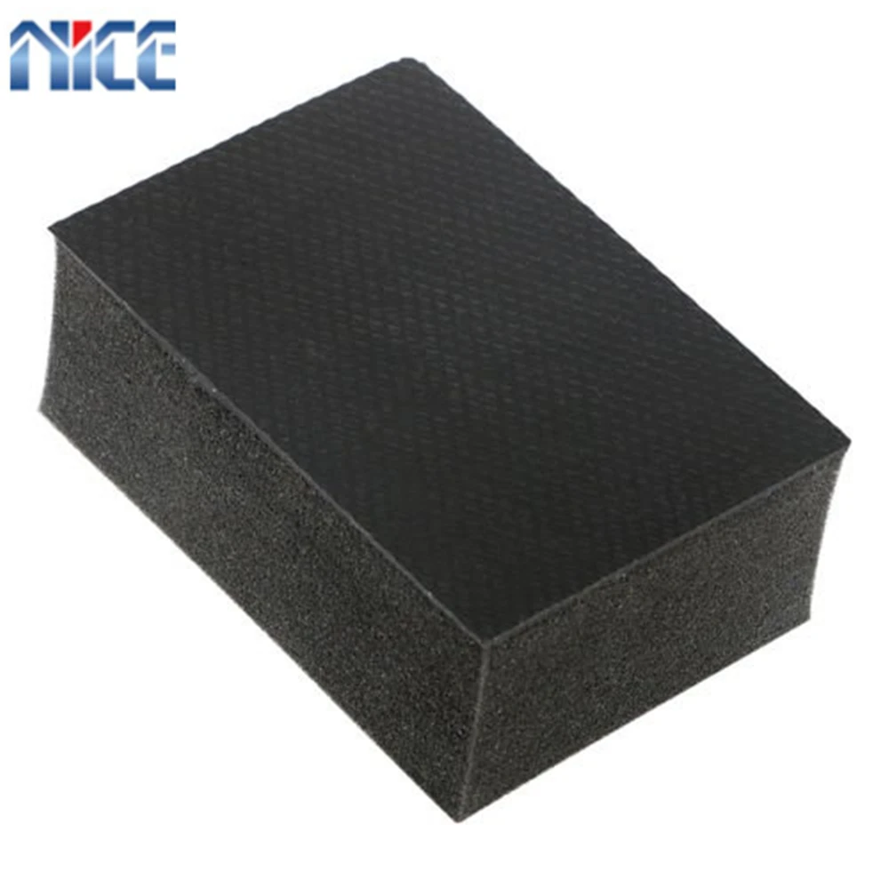 Уход за автомобилем колеса блеск чудо волшебный блоковый чистка; Цвет: черный; Большие губка для мытья автомобиля