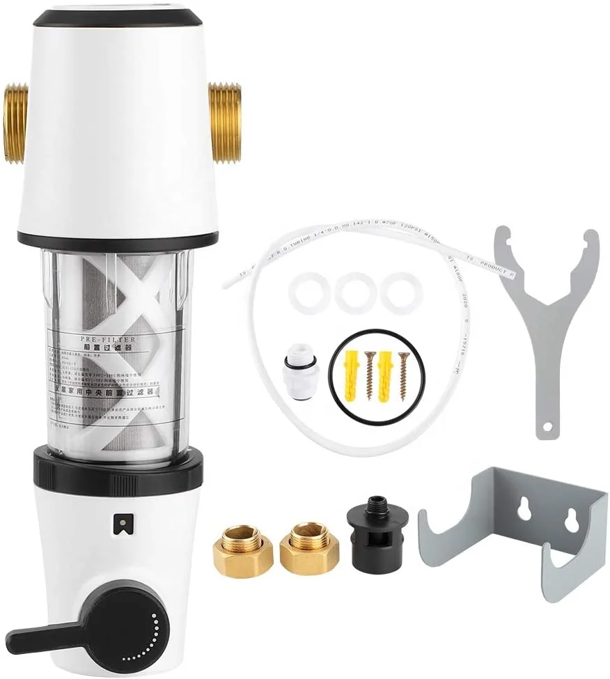 Time Memory Function Prevent Pollutant Home Devices water Pre filter System Water Purification Filter for Home