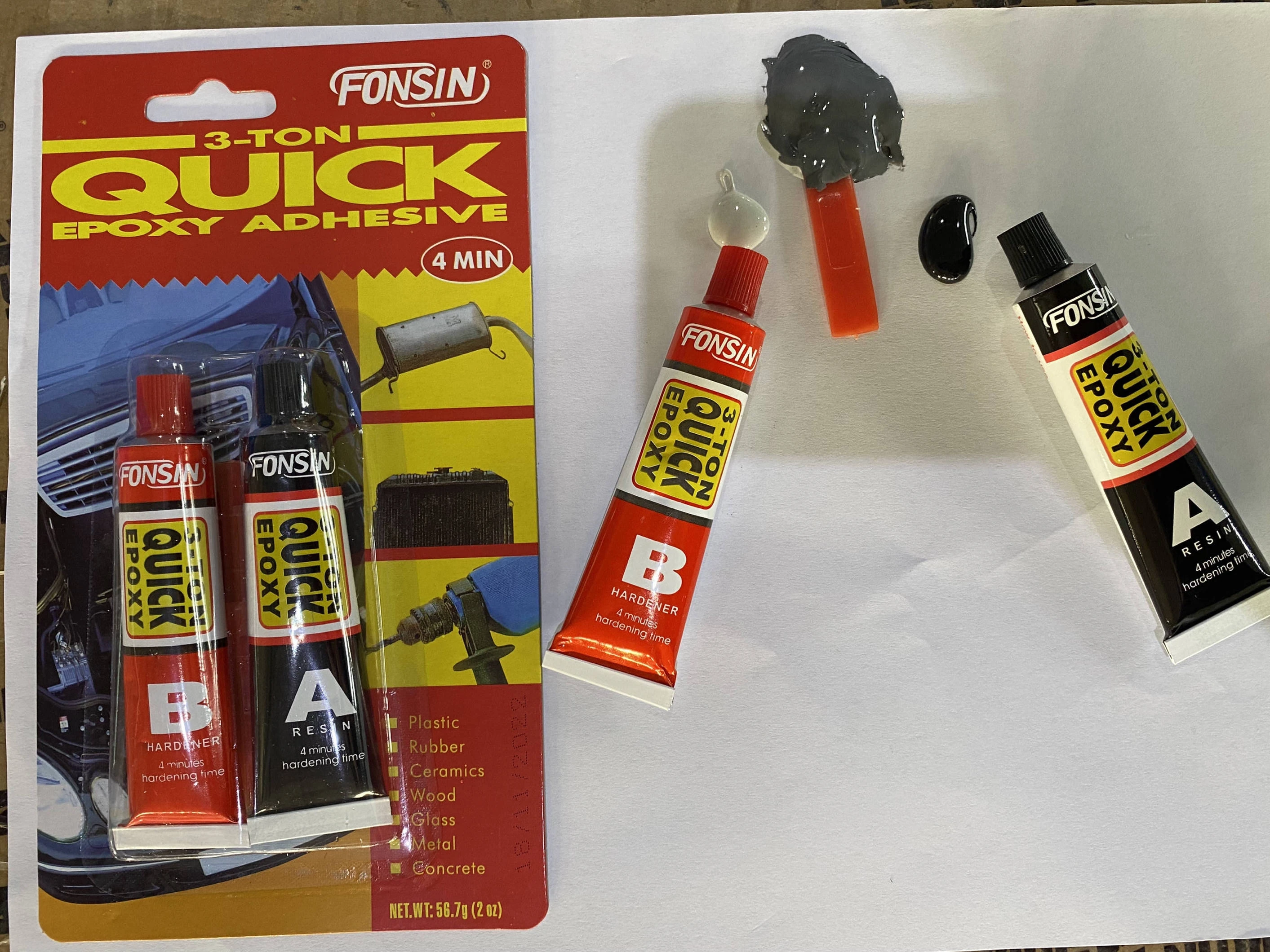 MAGI EPOXY Glue for marble stone bonding epoxy resin 180g