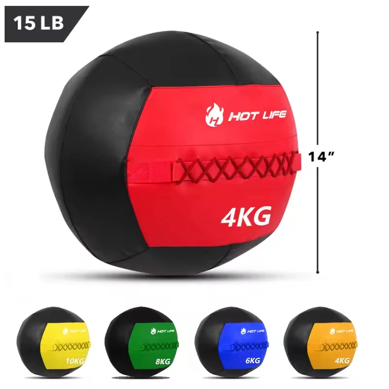 Custom Logo Training Medical Ball 10kg Work Out Weighted Ball Heavy Wall Ball