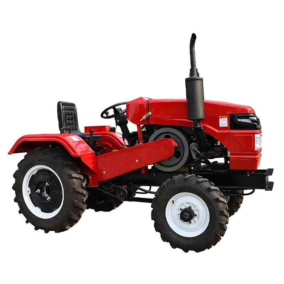 Chinese factories supply 45HP 50HP 55HP 60HP four-wheel drive farms small gardens compact agricultural mini tractors