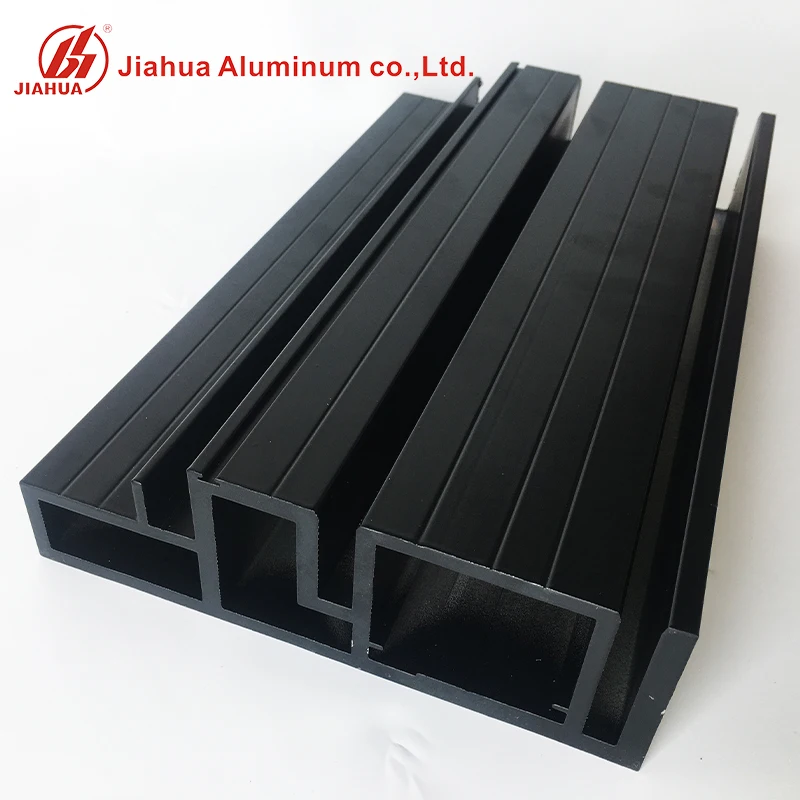 Good Sale Soundproof Africa Thermal Break Aluminum Invisible Glass curtain wall Heat-Insulation Section Profile