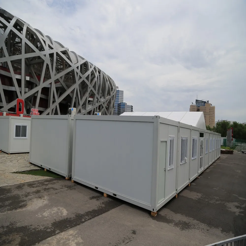 stackable easy assemble construction site office and accommodation 40ft customized made house container
