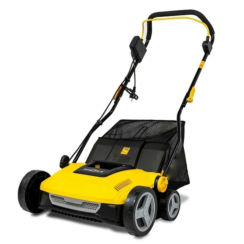 1800W 370mm  Electric Dethatcher and Scarifier Garden Grass Lawn Aerator Rake Raker Sweeper Scarifying Machine