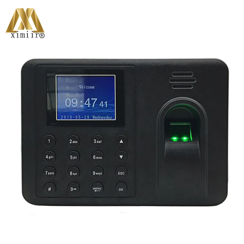 
Biometric USB time recording fingerprint recognition time attendance without software A5 fingerprint time clock 