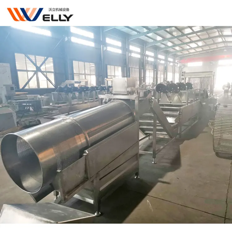 Continuous peanut pea cashew frying machine line/ grain vertical conveyor belt