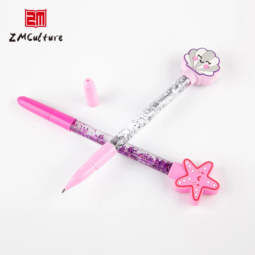 2022 New Arrival  Novelty Customized Fairy Magic cartoon Ballpoint Pen Cute Unicorn Pen For Gift