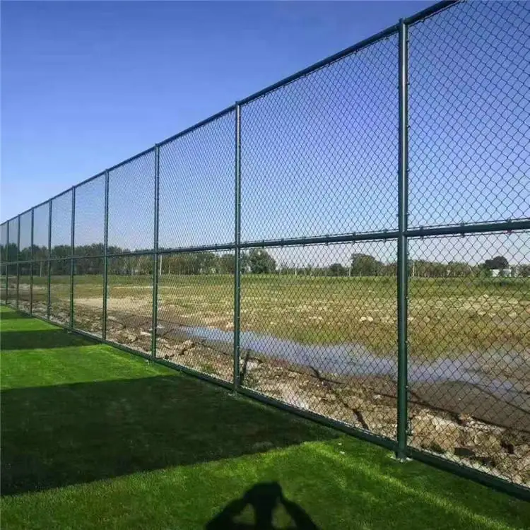 Football Stadium Field Chain Link Fence Football Stadium Wire Mesh Fencing