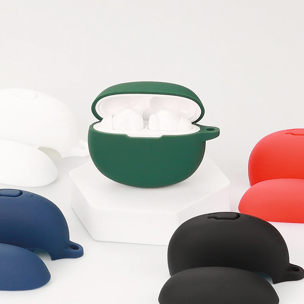 Customized Oraimo Riff Shockproof Silicone Rubber Wireless headphone Accessories Earphone Cover Case for Oraimo riff Cases