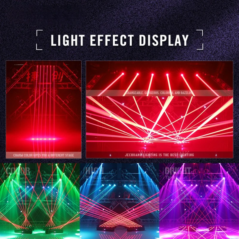 Dj Disco Nightclub Bar 6 300mw Red Laser Lights And 6 500mw Full Colour Rgb Moving Head Laser Lights