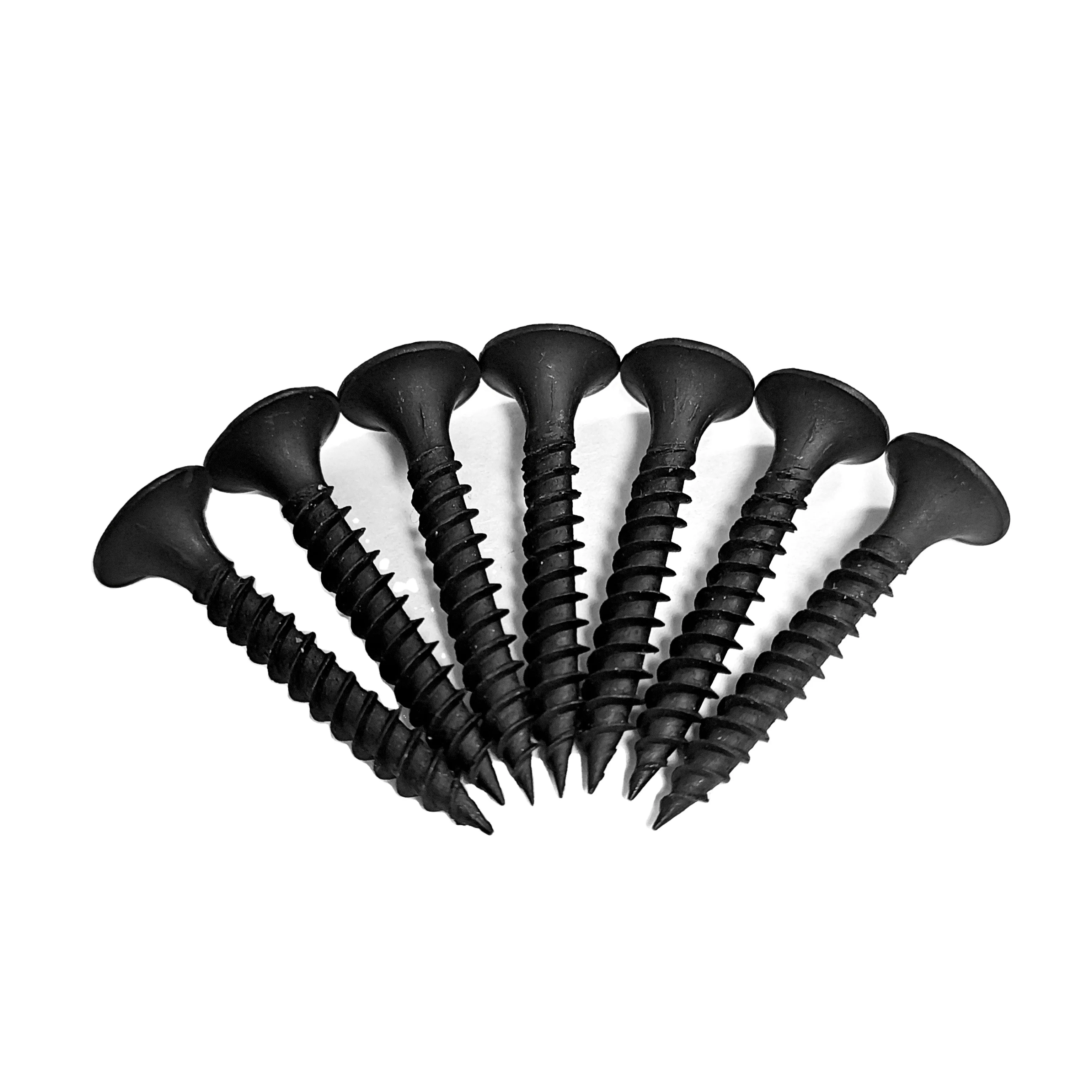 Саморез из гипсокартона Phillips C1022A черный фосфатирующий/цинковый 3,5 4 4,3 6 #8 # с тонкой резьбой/грубой резьбой