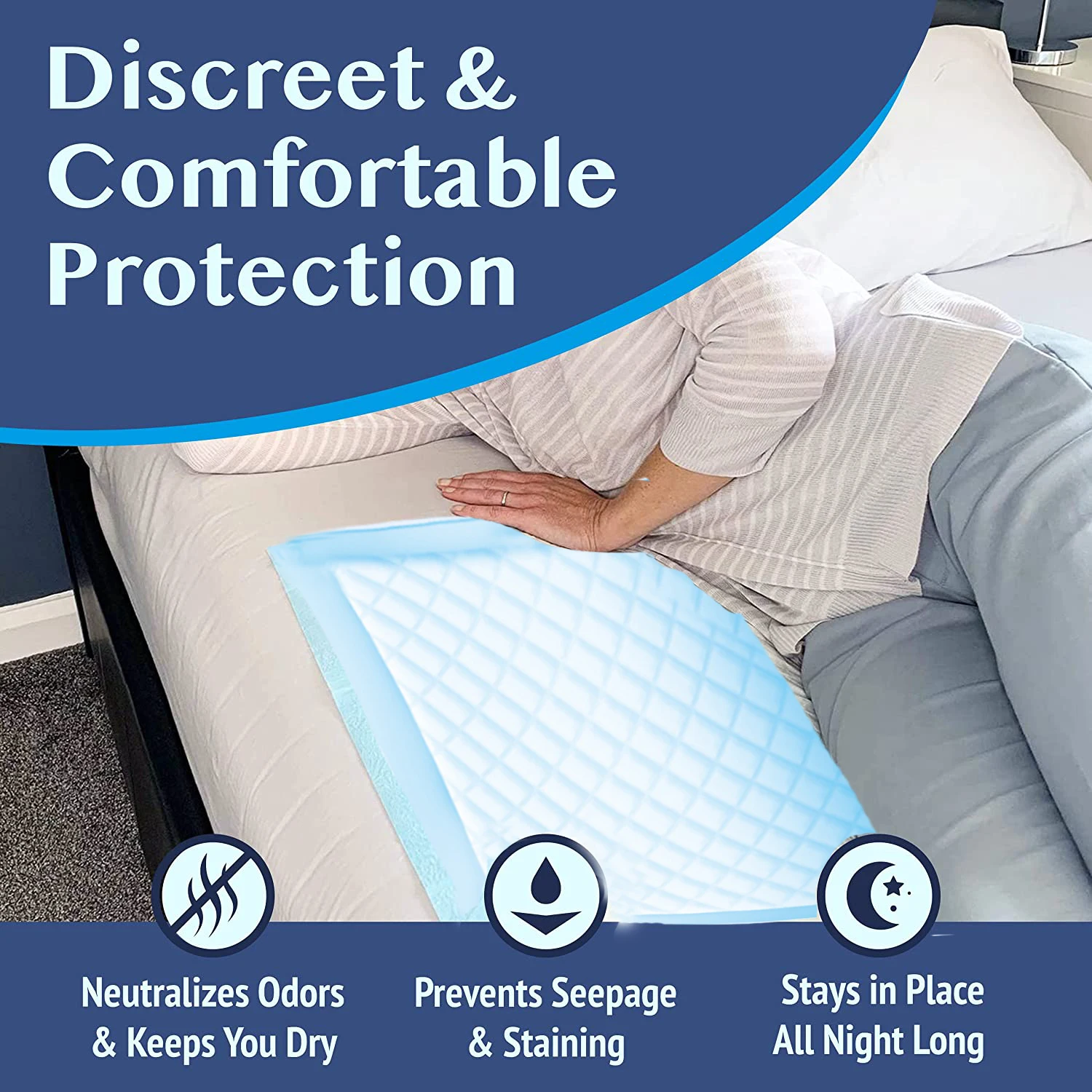 OEM Wholesale nursing mat adult disposable under pad urine for bed under incontinence pads medical wholesale 60 x 90 free sample