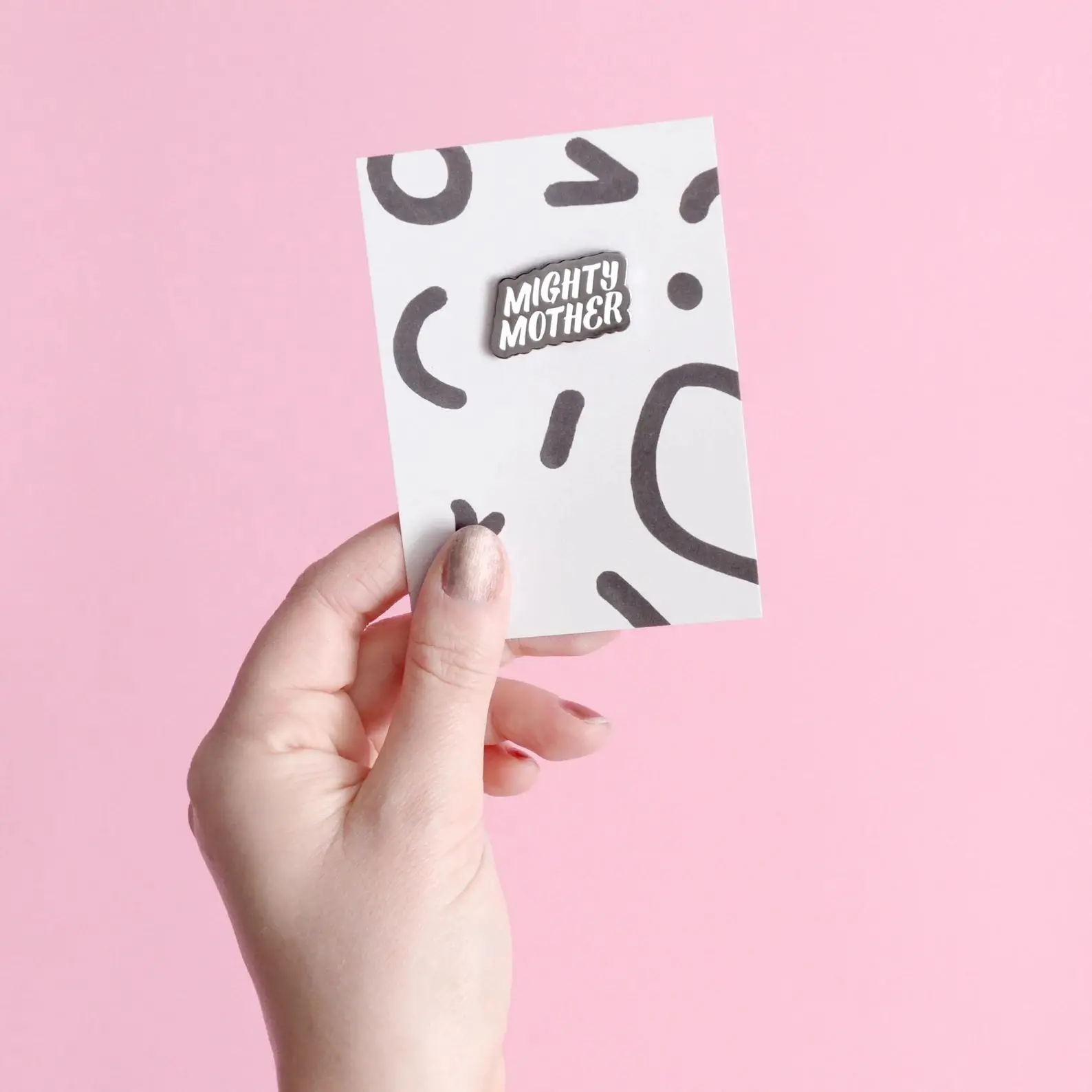 Brand New Custom Logo Name Blank Lapel Pin Brooch Magnetic 3D Round Tag Badge