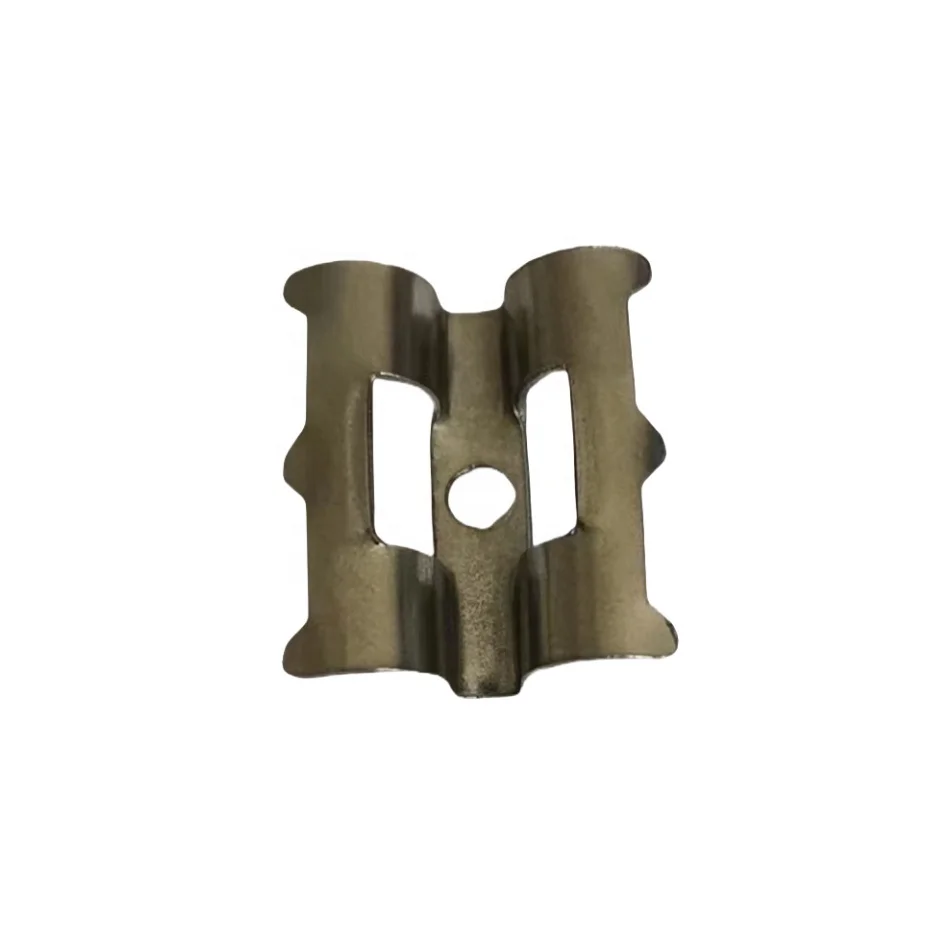 Stainless Steel Floor Clamps Easy Installation Black Spacer Clips for Wpc Decking Boards