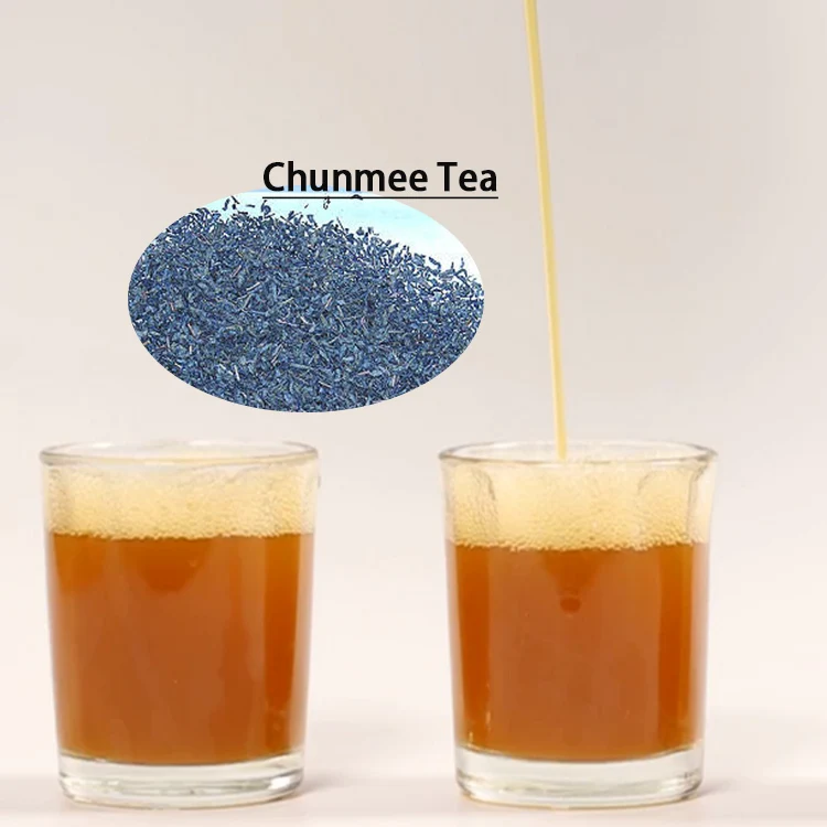 Te Verde Chun Mee Wholesale Chinese Clear Red Bright Organic Wuyi Chinese Chunmee Green Tea