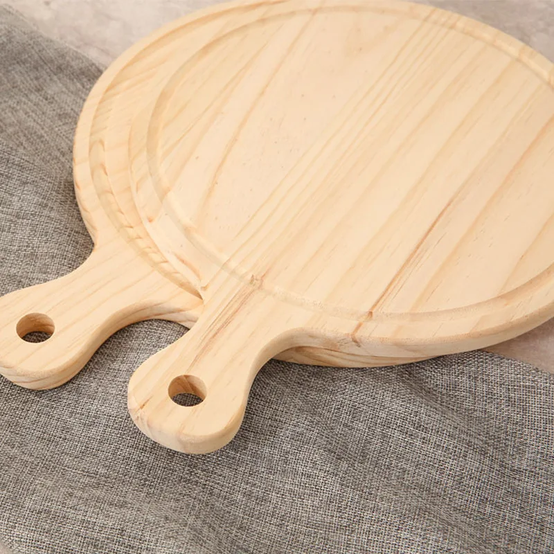 Best Selling Pine Wood Pizza Board Bread Cheese Pizza Wooden Board