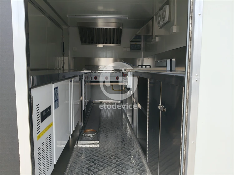 13ft Commercial Outdoor Coffee Food Truck Street  Mobile Food Truck USA Europe Australia With DOT/VIN For Sale