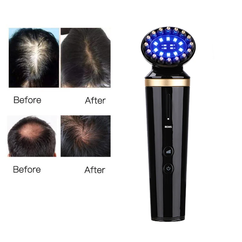 Electric Anti-Hair Loss Treatment Red Light Anti Loss Therapy Regrowth Rf Laser Hair Comb