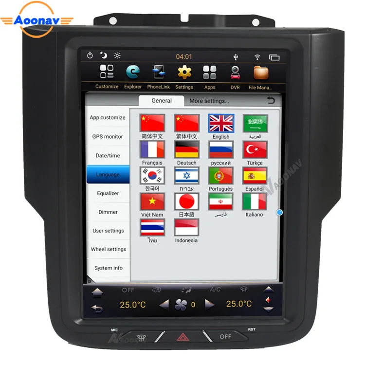  2 Din Android Автомобильная стерео Тесла радио мультимедиа Gps навигация для Dodge Ram 1500 3500 2013