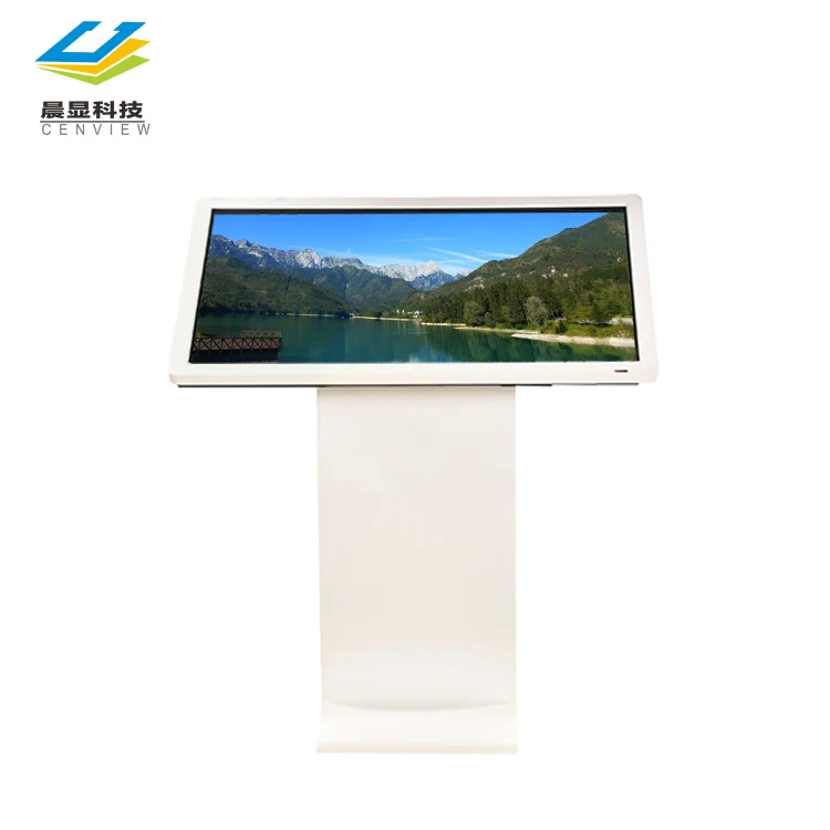 Выставочный киоск с сенсорным экраном, 43/50/55/65 дюймовый киоск с сенсорным экраном, рекламный ЖК-дисплей