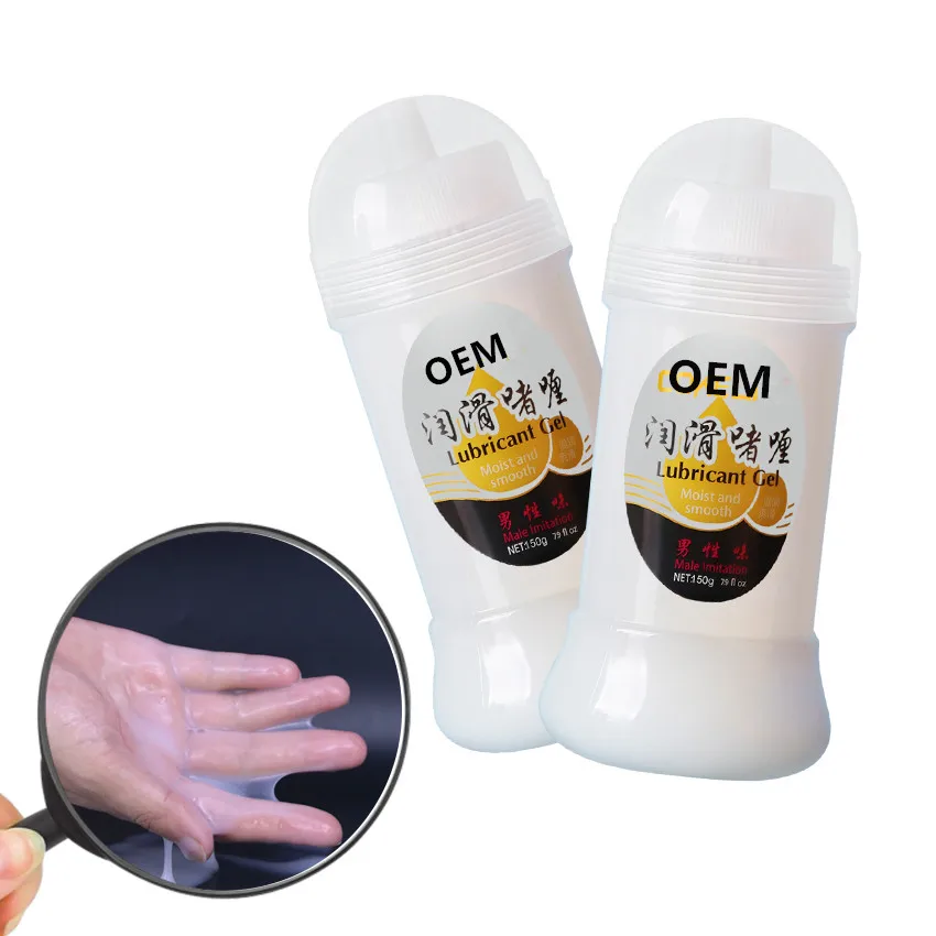 Best Sex Products Private Label Factory OEM Sex Lubricant Water Based Fake Semen Lubricant