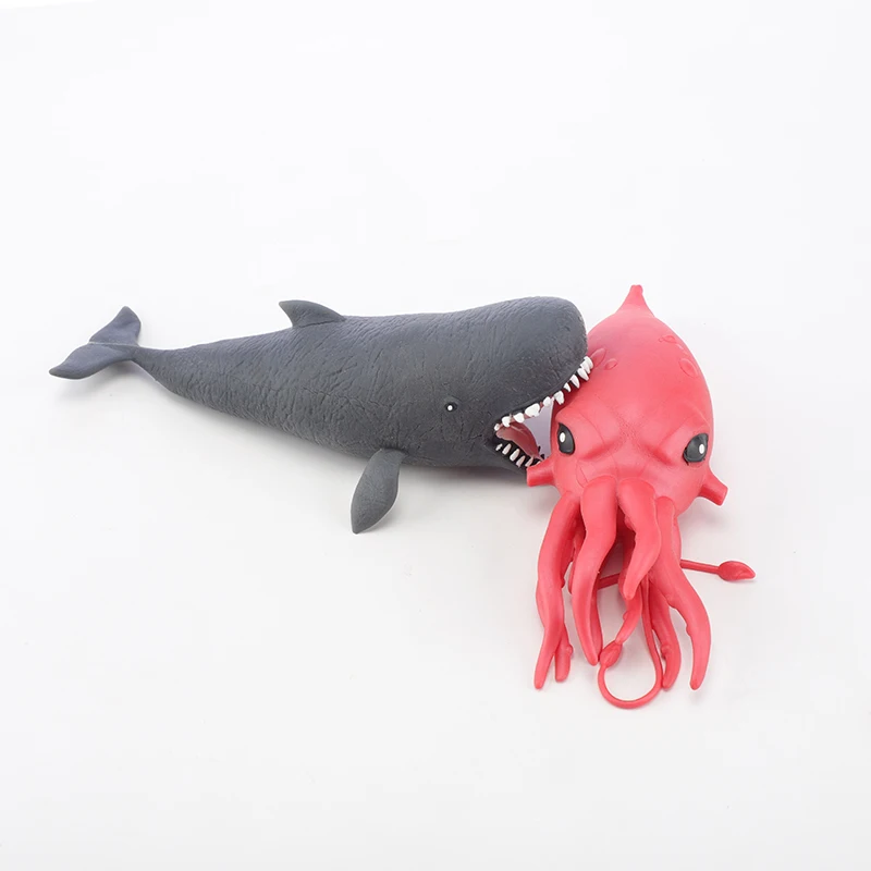 Kids Swimming Beach Bath Role Playing Wild Life Animal Toys Boys and Girls 3-18 Years Old rubber toy Marine Animal series