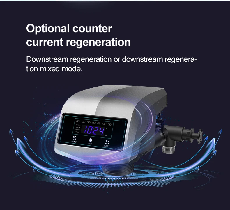 Умягчитель воды с клапаном для умного компактного дома, 2-3 тонны, автоматический регулирующий клапан умягчителя воды