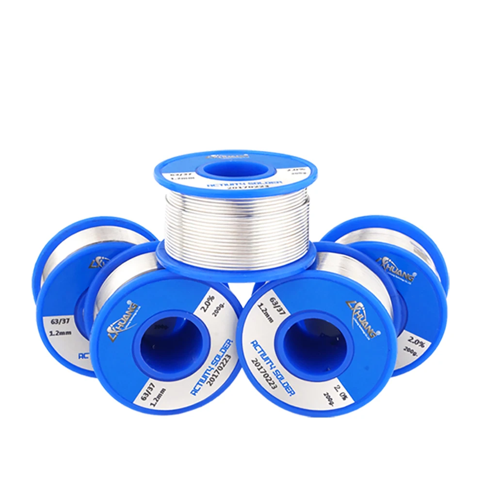 24pcs/box  low melt point 62%tin 36% lead 2%silver resin core super solder wire 1.0mm  low-residue