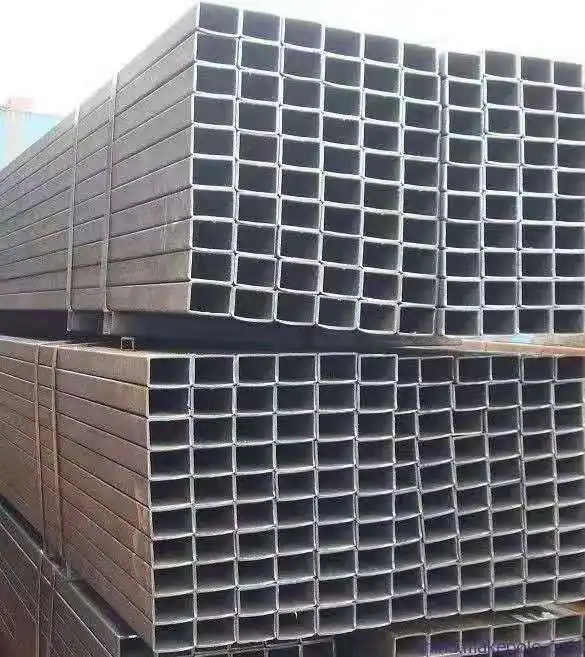 Galvanized square tube Q235B square tube galvanized square tube hot dip galvanized welded steel pipe manufacturer
