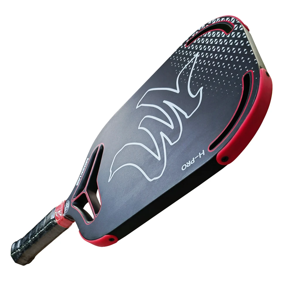 MOZKUIB Black Pickleball Paddle USAPA Approved Professional Pickleball Paddle Carbon Pickleball Paddle Graphite Surface