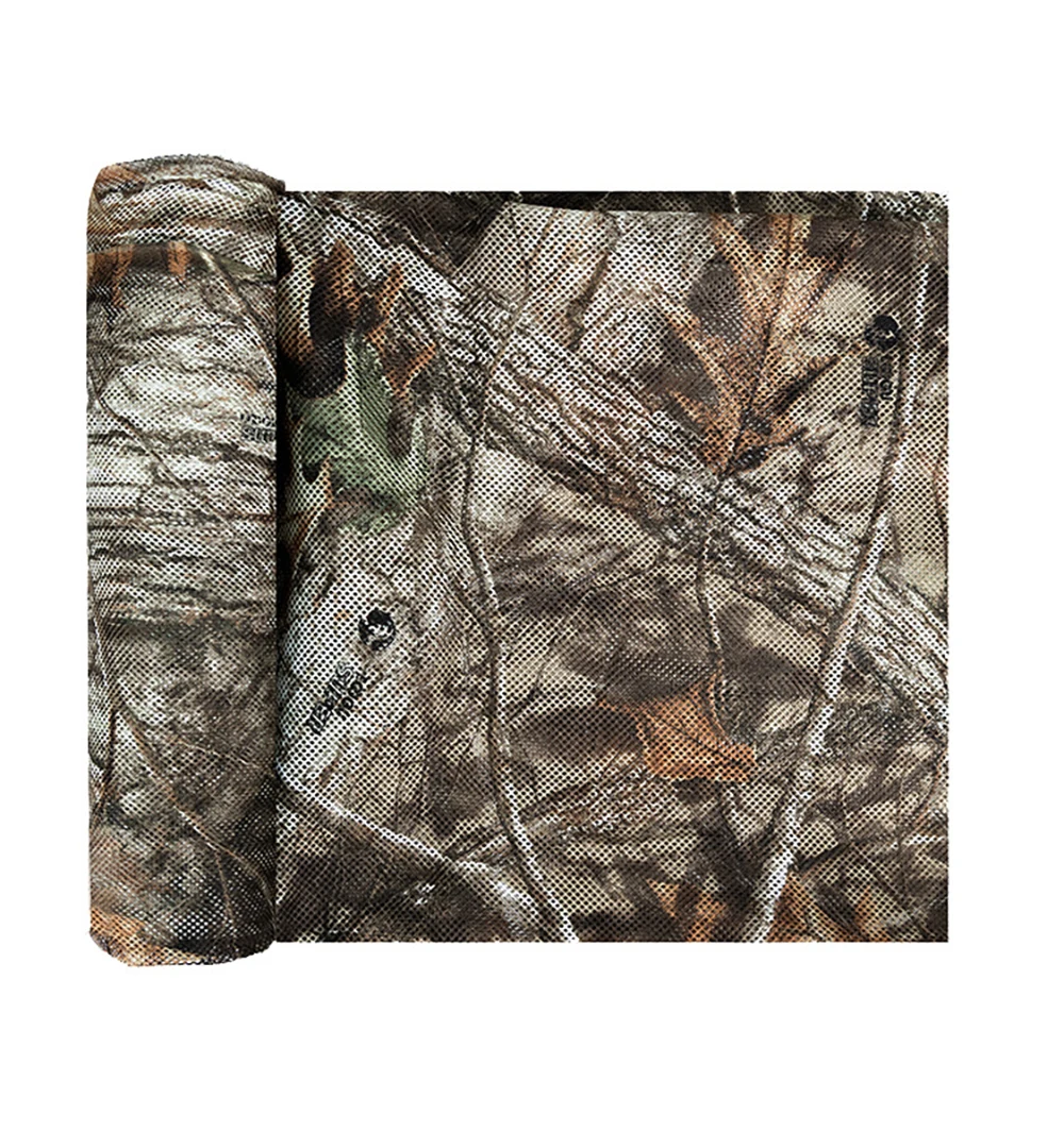 TRONYOND OEM 300D Camouflage Mesh Eye Single Layer Camo Hunting Blind Sunshade Camping Watching Hide Shooting Camouflage Net