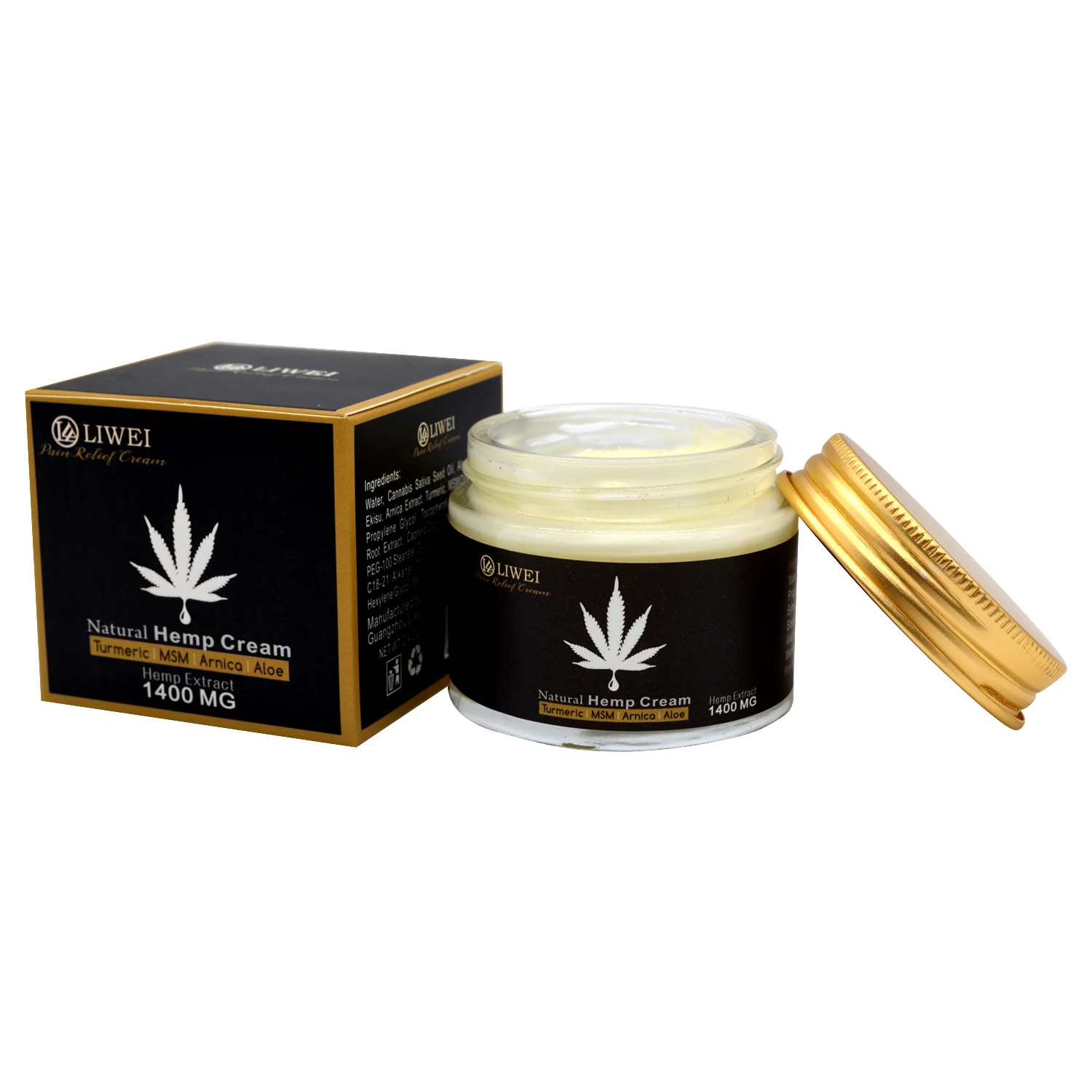 
Wholesales 1400mg Hemp Extract Relief Pain Nourishing Hemp Seed Oil Skin Care Product Day & Night Hemp Cream 
