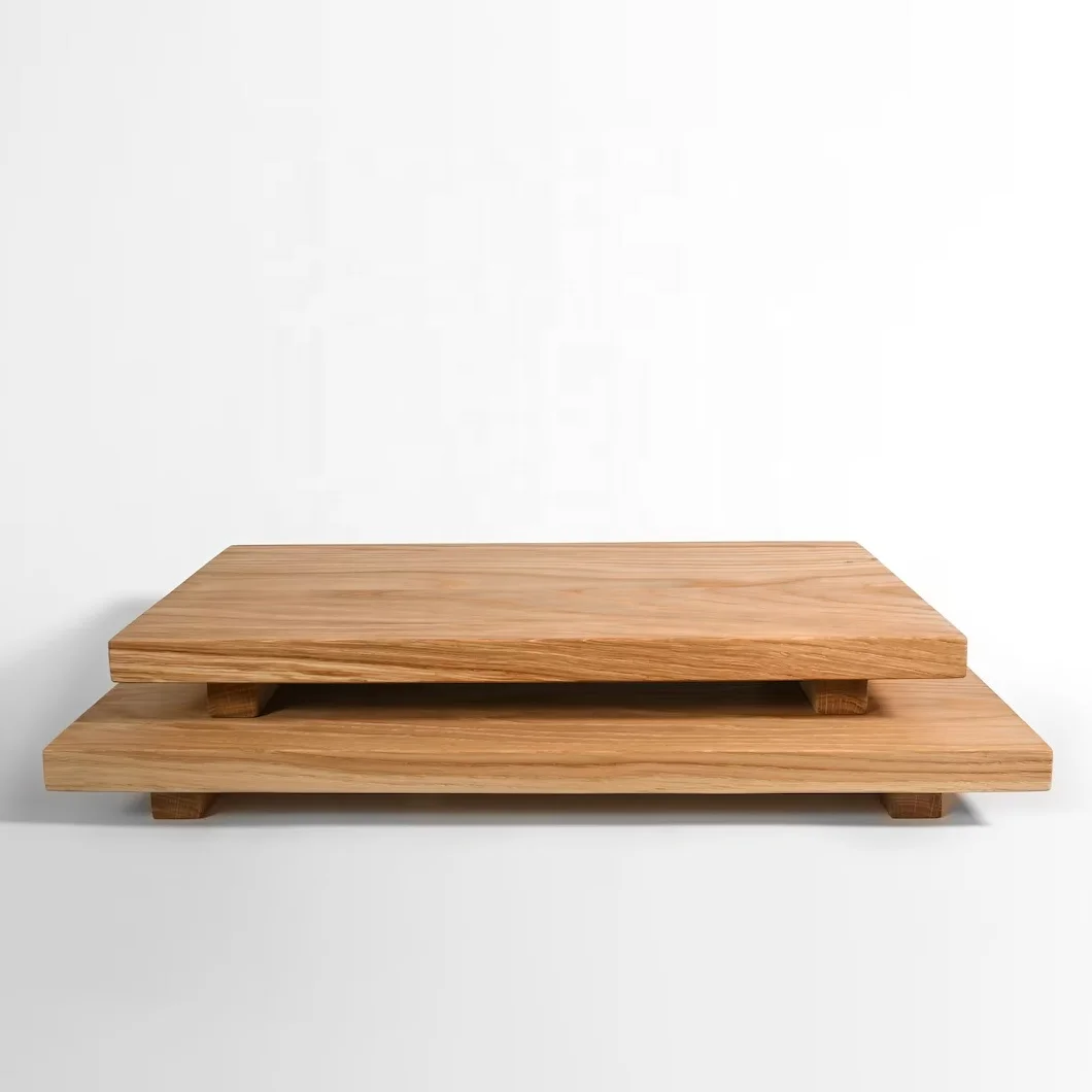 Rustic Cutting Board Coffee Table Tray Wood Serving Decor Tray For Meat Cheese Bread Vegetables Fruits