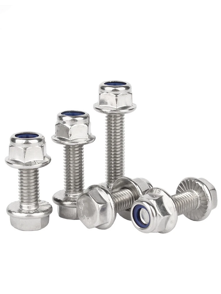 Factory Price Hexagon Head A2 A4 DIN 6921 Stainless Steel Flange Bolt