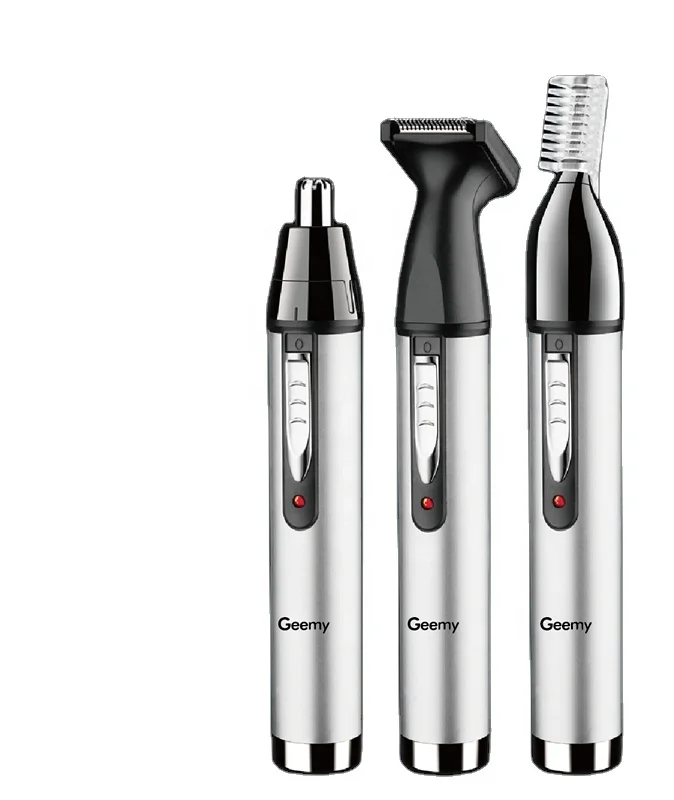 Original GEEMY GM3107 Nose trimmer Professional Rechargeable Hair trimmer Electric Shaver Cordless Hair Remover