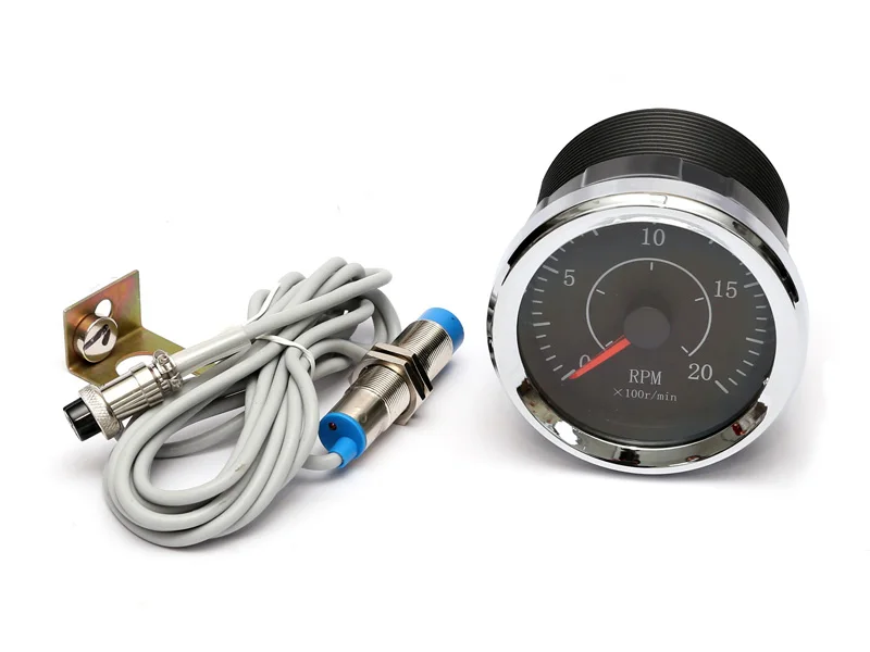 Цифровой манометр Yida для дизельного двигателя, маленький морской тахометр об/мин, 2000/3000 об/мин