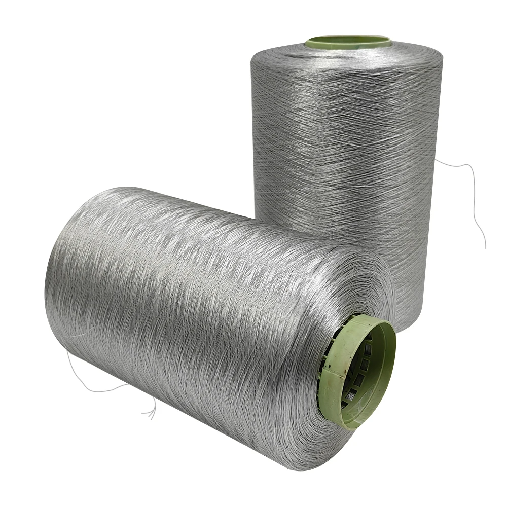 ALLESD 150D/2 Grey Conductive Sewing Thread For Anti-static Garment Making Polyester Carbon Fiber Thread Long Conductive Fiber